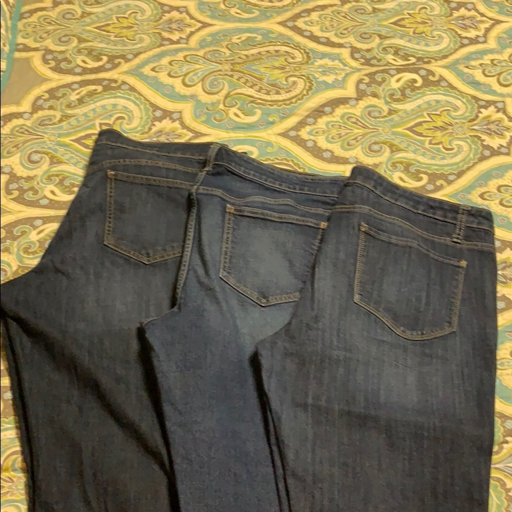 Lot of 3 Jeans